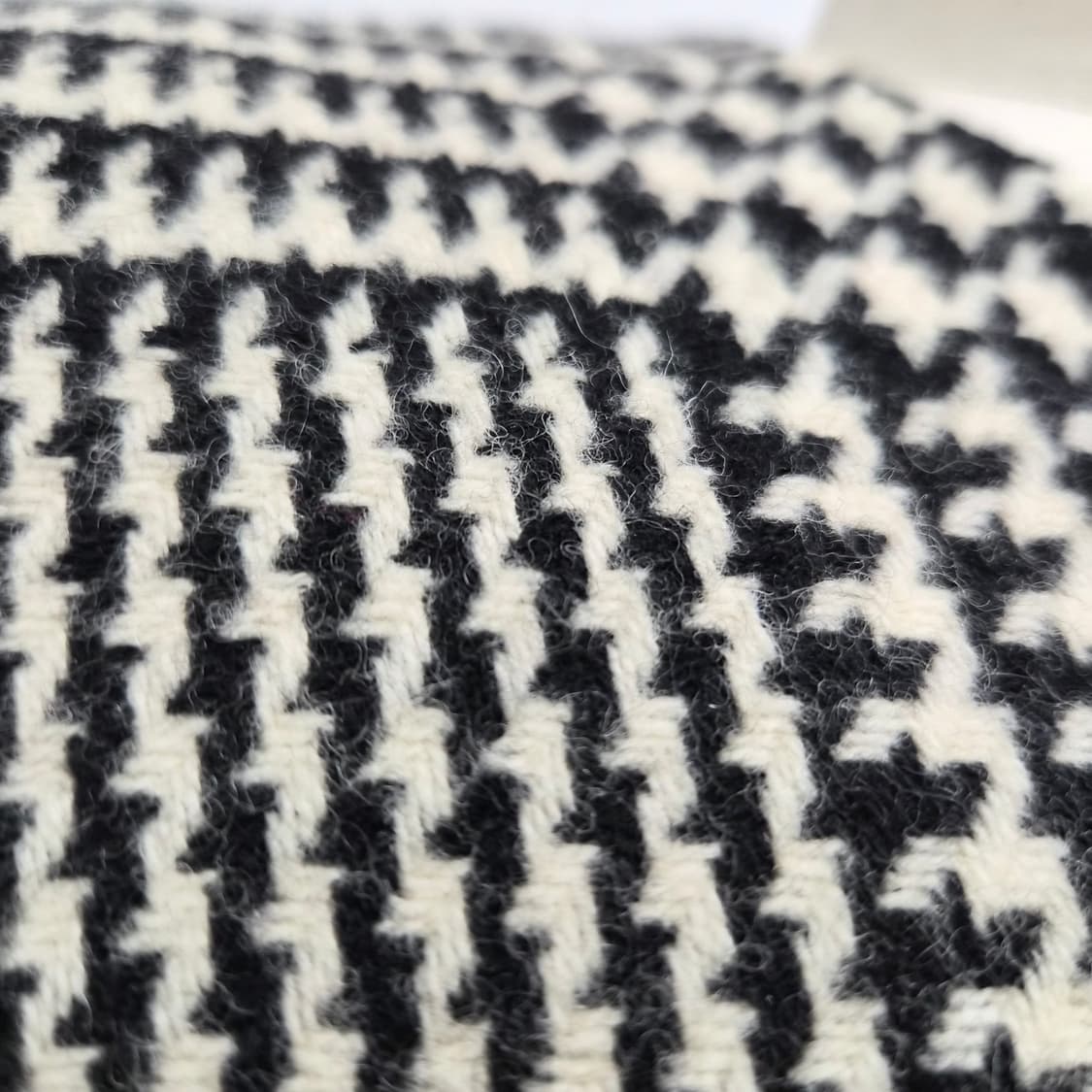 울 하운드투스 체크 클래식 코트 상품이미지9