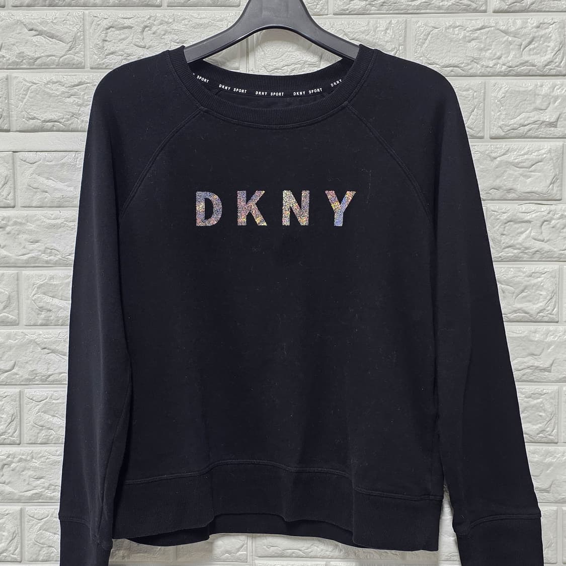 택포// DKNY Sport 블랙 맨투맨 M 상품이미지1