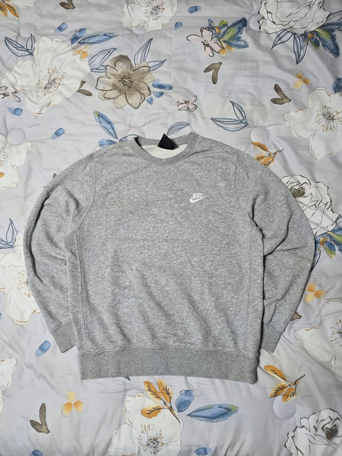 나이키 맨투맨 회색 M (남/여) 상품이미지4