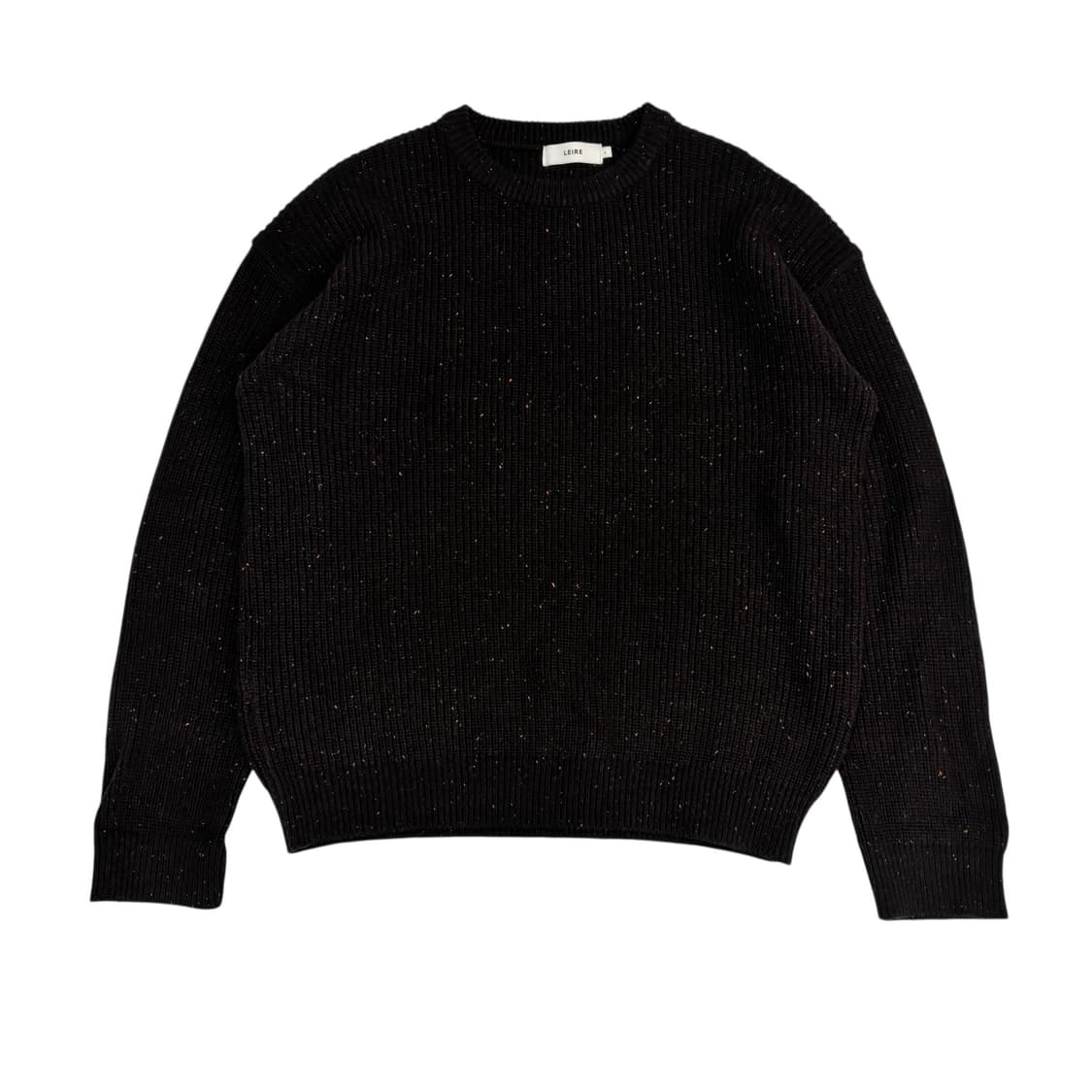 르아르 브라운 크루넥 니트 상품이미지1