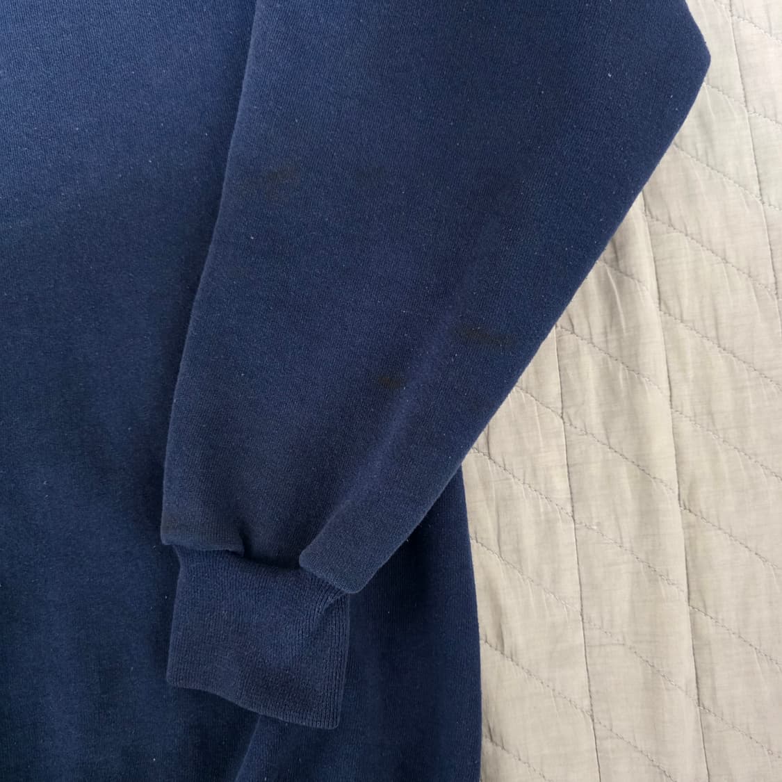 [XL] 90s 러셀 애슬레틱 후드집업 네이비 베드컨디션 ver.12 상품이미지5