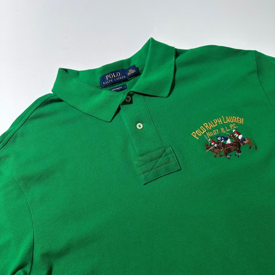 폴로 랄프로렌 기마로고 피케 카라 반팔 티셔츠 상품이미지3