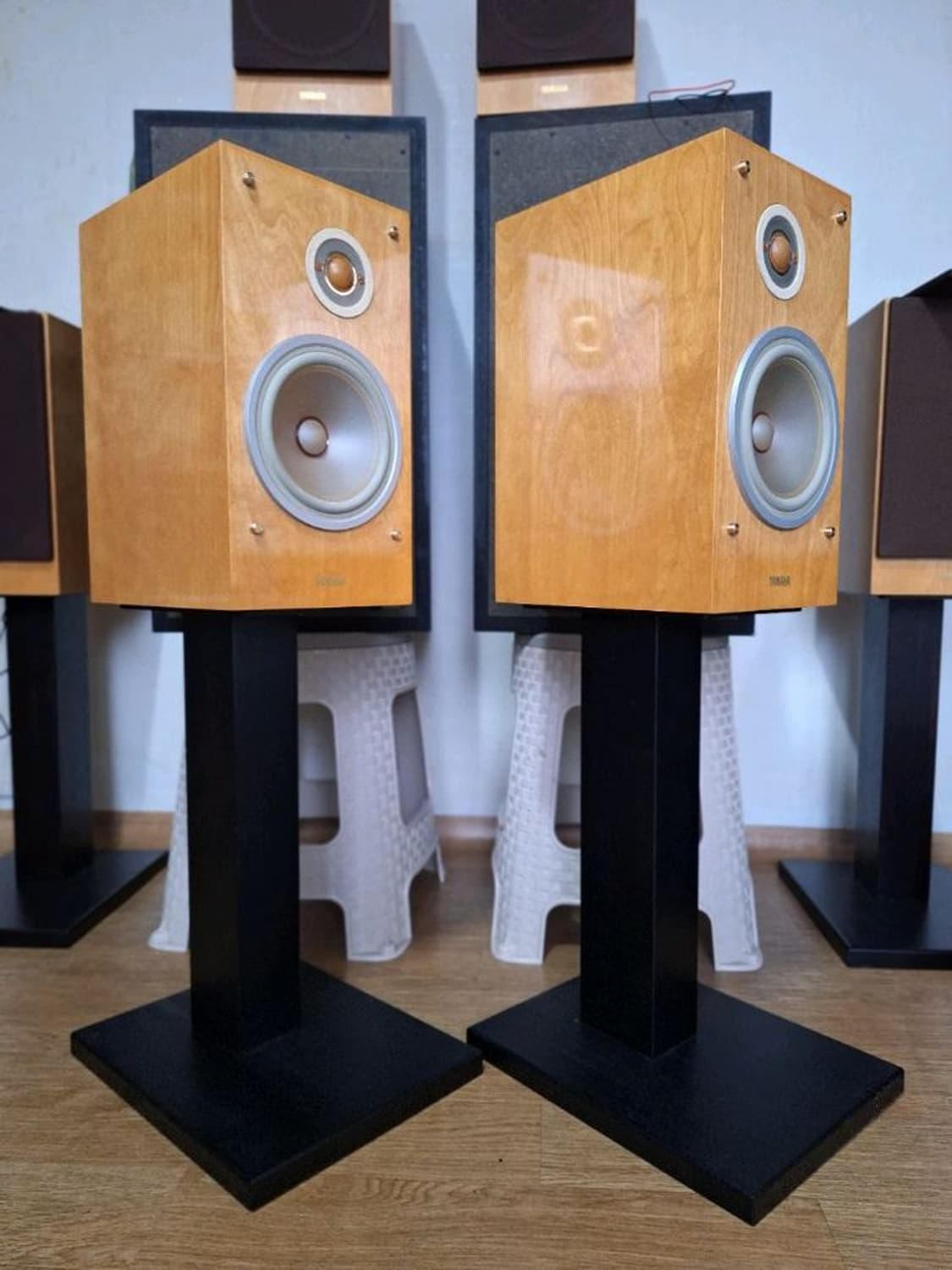 (스탠드포함/오버홀) yamaha NS-1 알리코 스피커/ 빈티지 레트로 상품이미지3