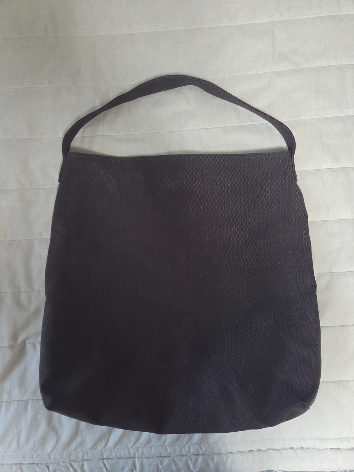 모노프리베 Textured big tote purple brown 상품이미지2