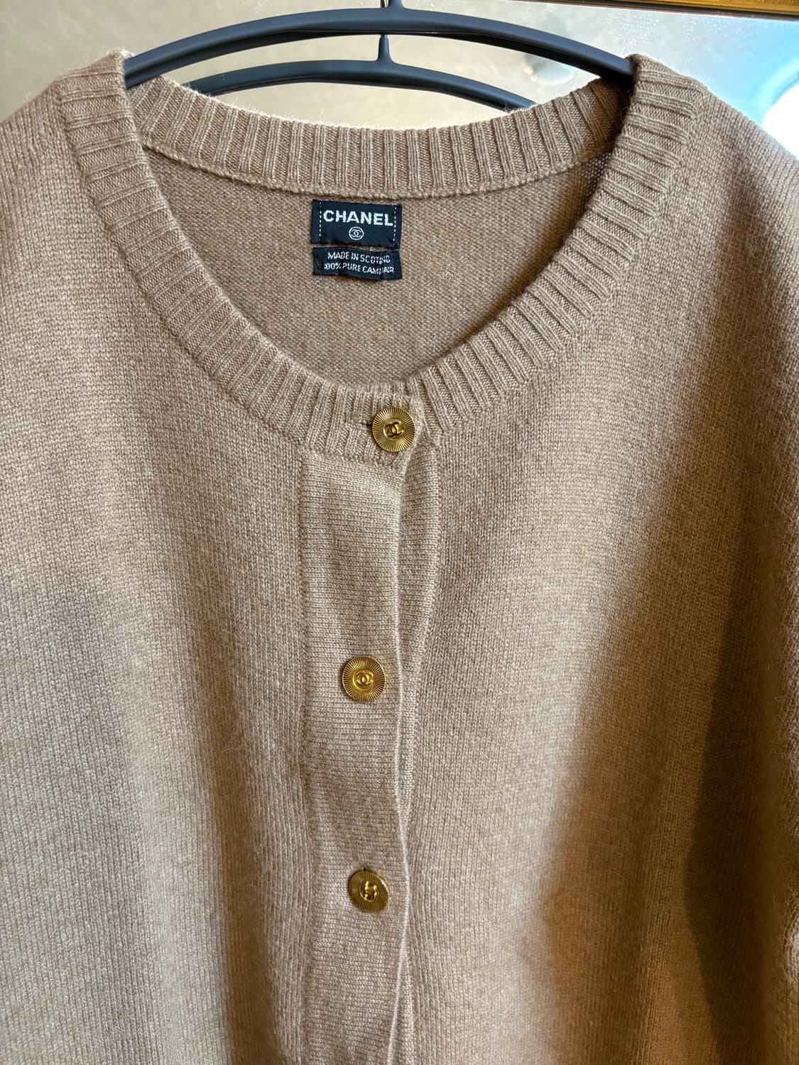 Chanel vintage 100% cashmere  상품이미지1