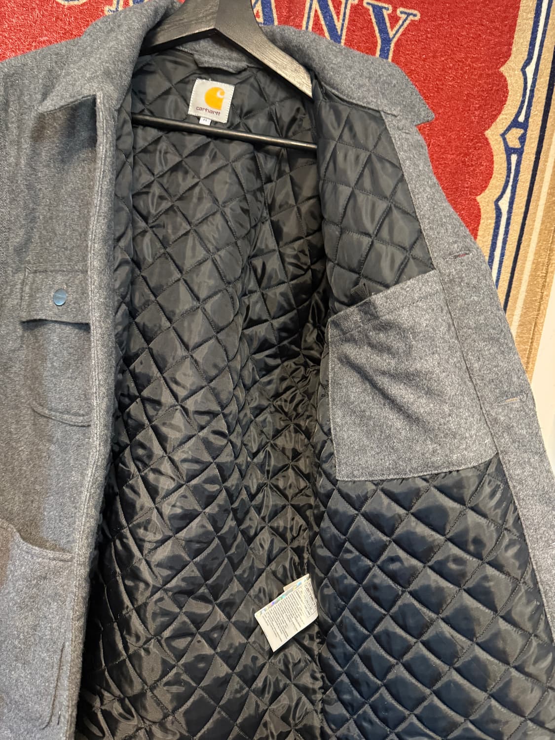 Carhartt Wool quilting Jacket m 상품이미지6