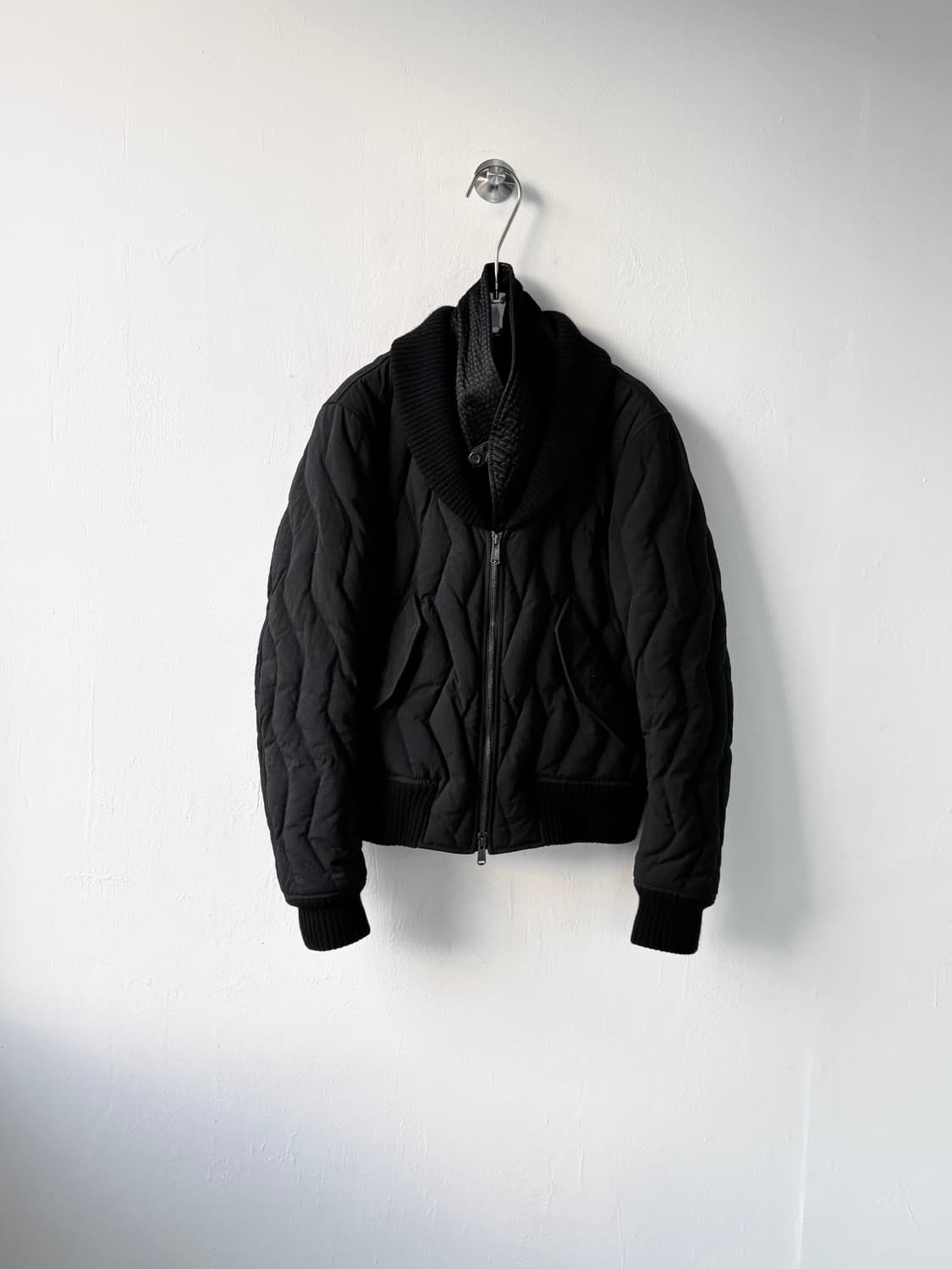 생로랑 10fw 런웨이 피스 밀리터리 봄버 자켓 상품이미지5