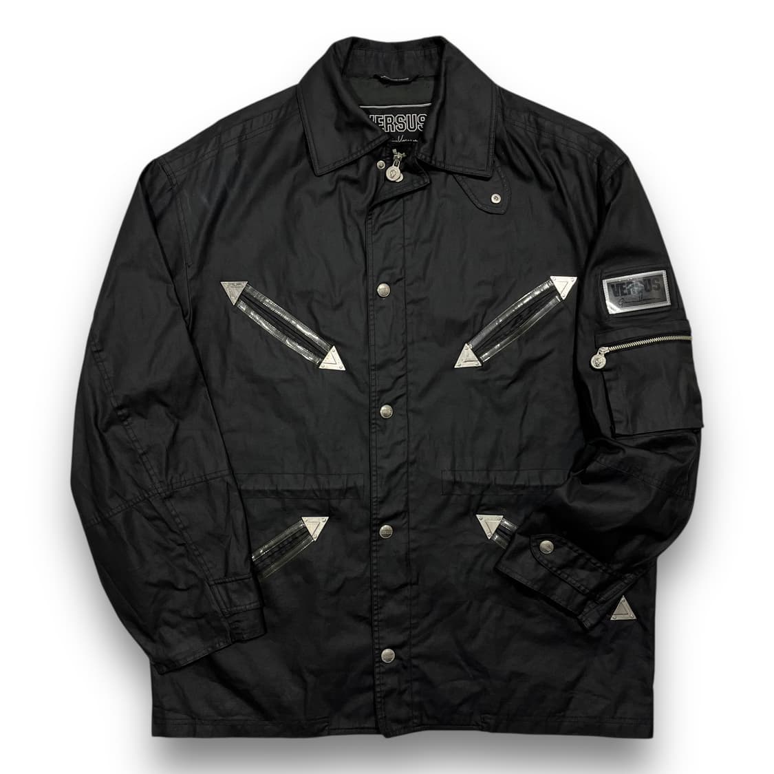 베르수스 베르사체 90s 락시크 코티드 멀티 패널 자켓 상품이미지2