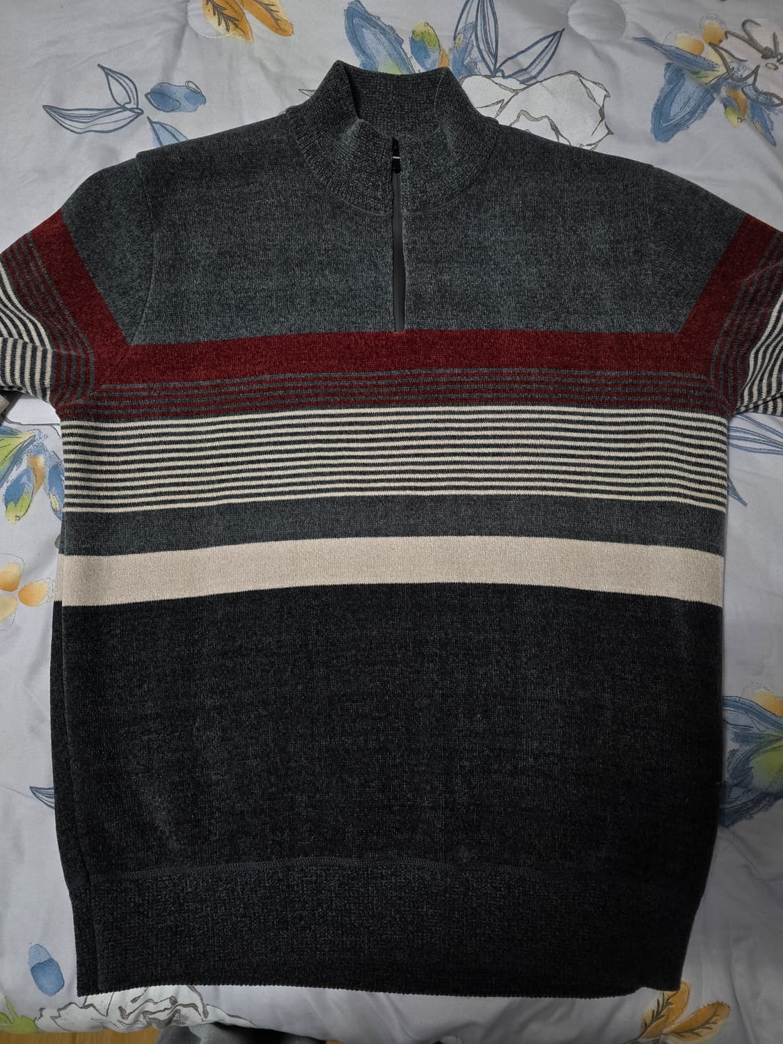 Park Town 남성 반집업 니트 100 상품이미지5