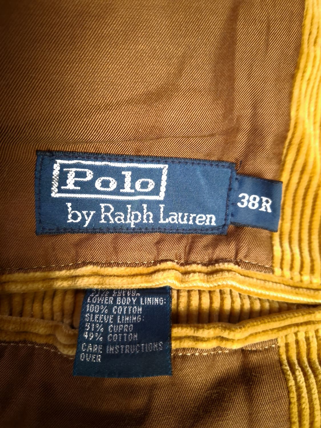 오리지날 랄프로렌폴로 코듀로이 블레이져 상품이미지3