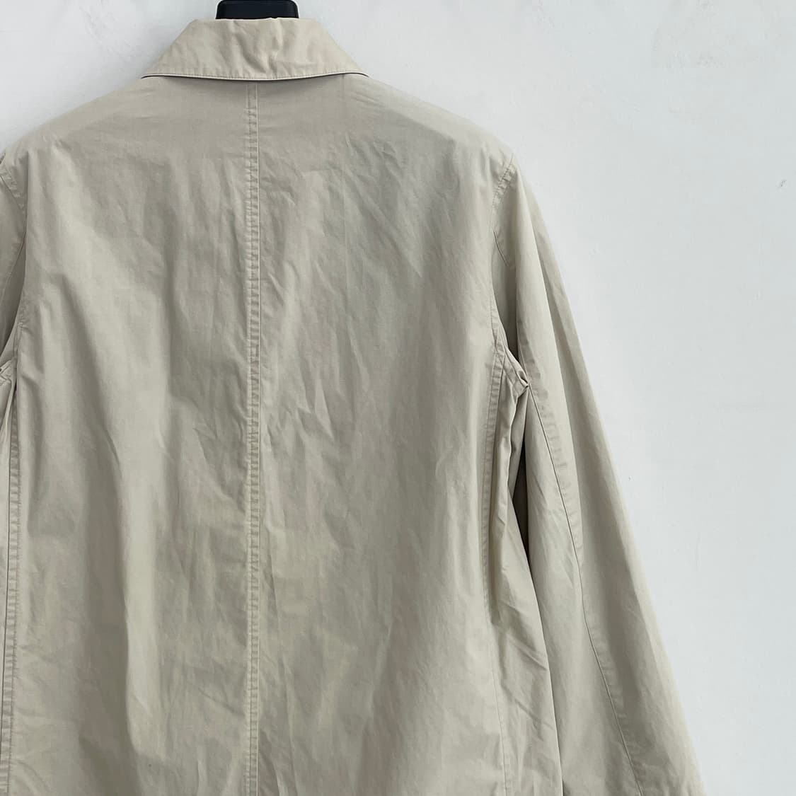 폴로 랄프로렌 아이보리 코튼 싱글 맥코트 상품이미지6