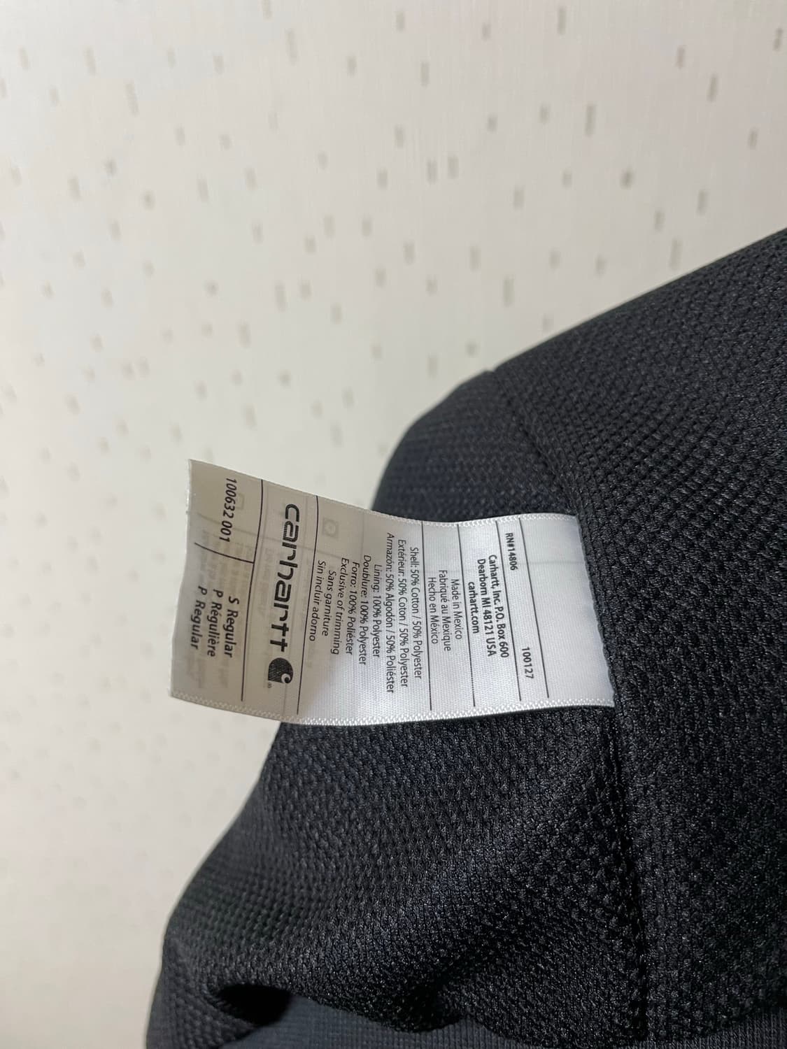 칼하트 정품 레인 써멀 후드집업 M 상품이미지4