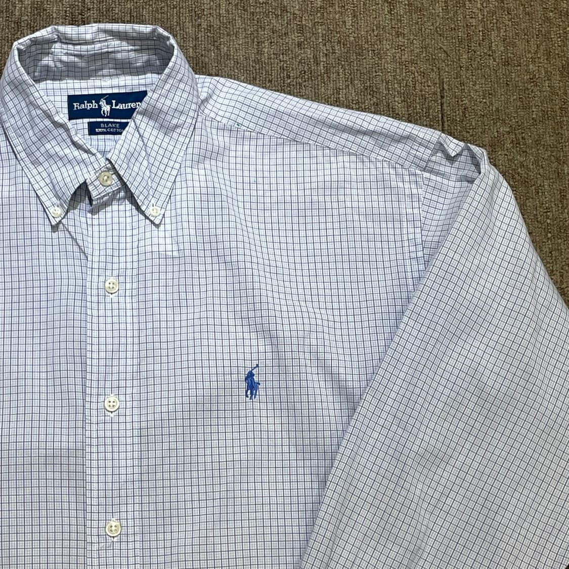 (M) POLO 폴로 랄프로렌 체크 셔츠   상품이미지4