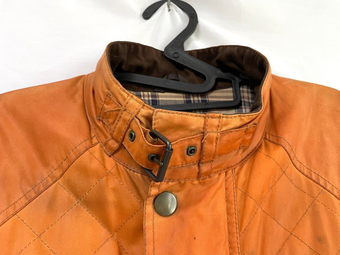 Belstaff 벨스타프 골드라벨 더티 왁스코튼 퀼팅 팬터자켓 L 상품이미지7