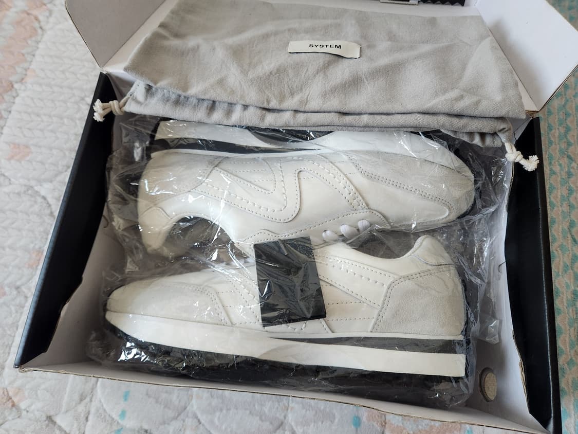 (새상품) SYSTEM HOMME 시스템 옴므 스니커즈 운동화 260 상품이미지1
