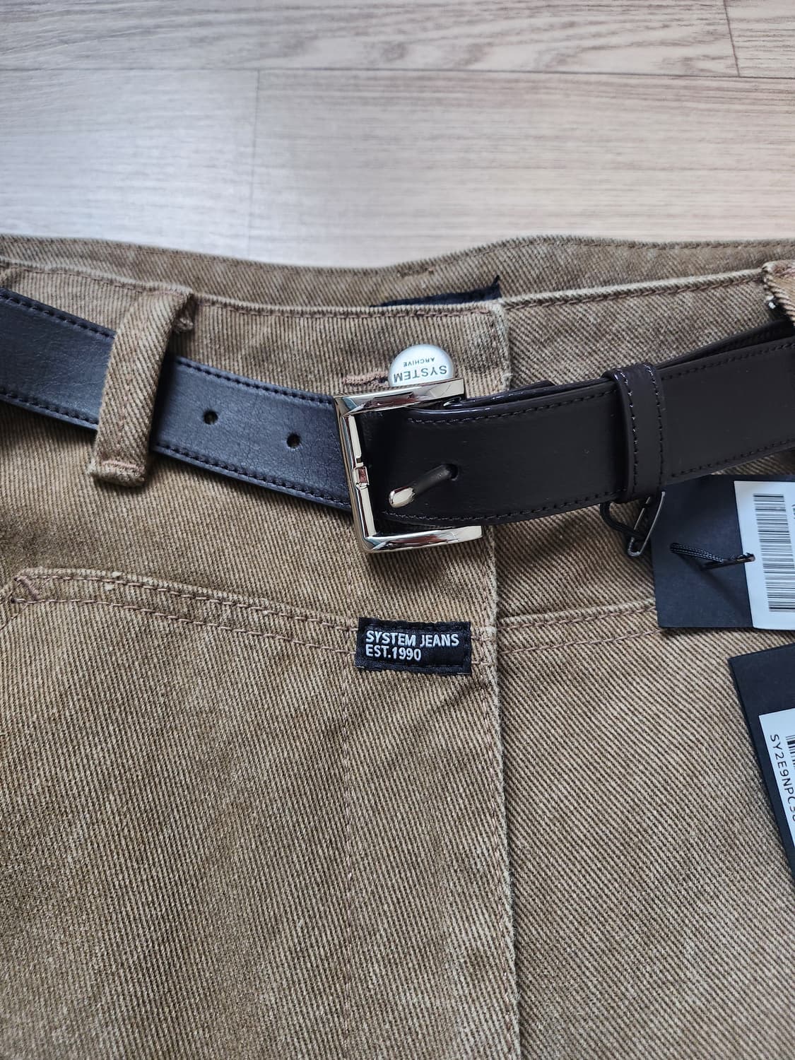 시스템 데님팬츠 상품이미지5