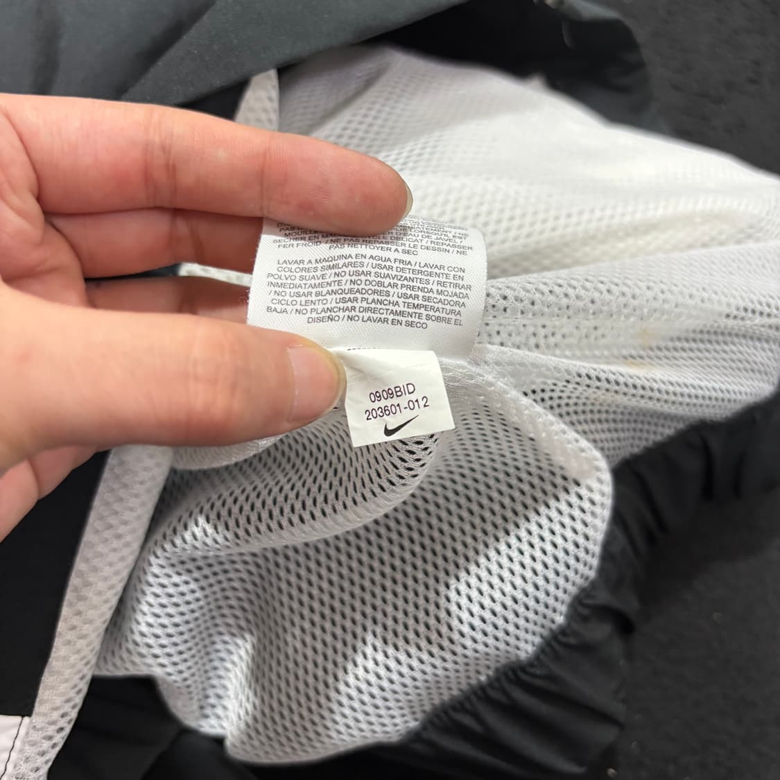 3XL 나이키 블랙 오버사이즈 바람막이 자켓 상품이미지6