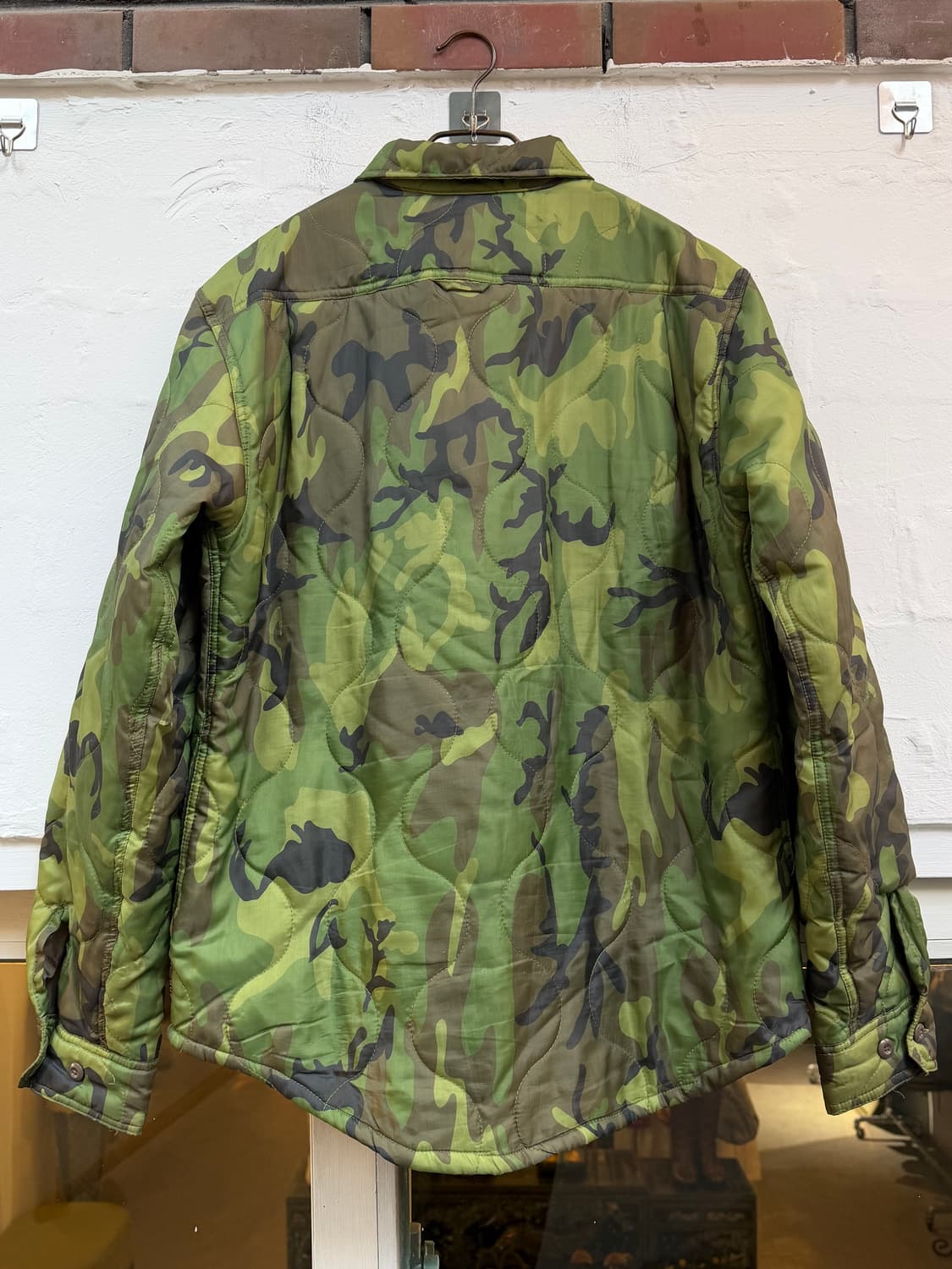 HUF 허프 카모플라쥬 퀼팅 자켓 L 상품이미지7