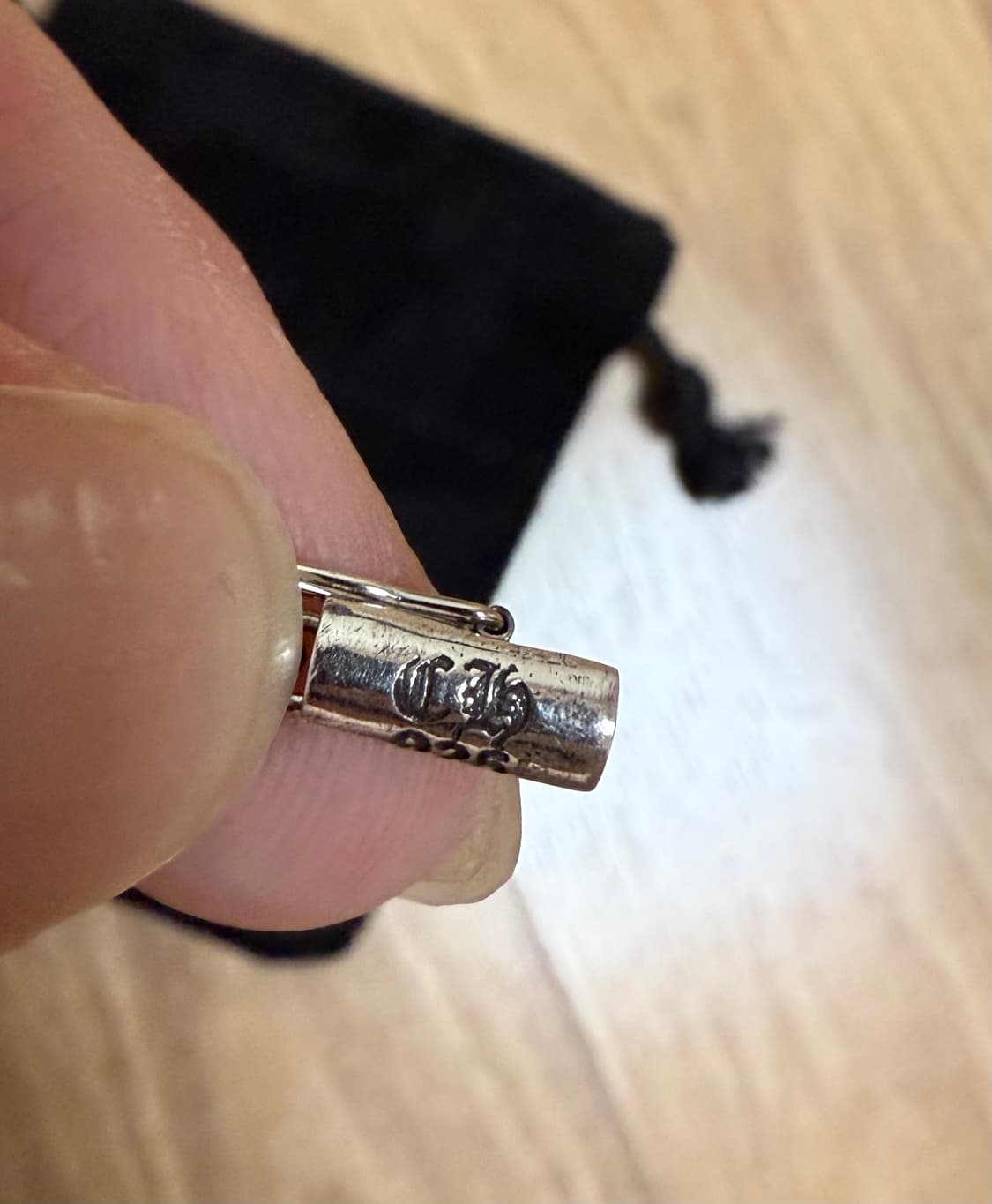 크롬하츠 페이퍼체인 팔찌 7인치 상품이미지3