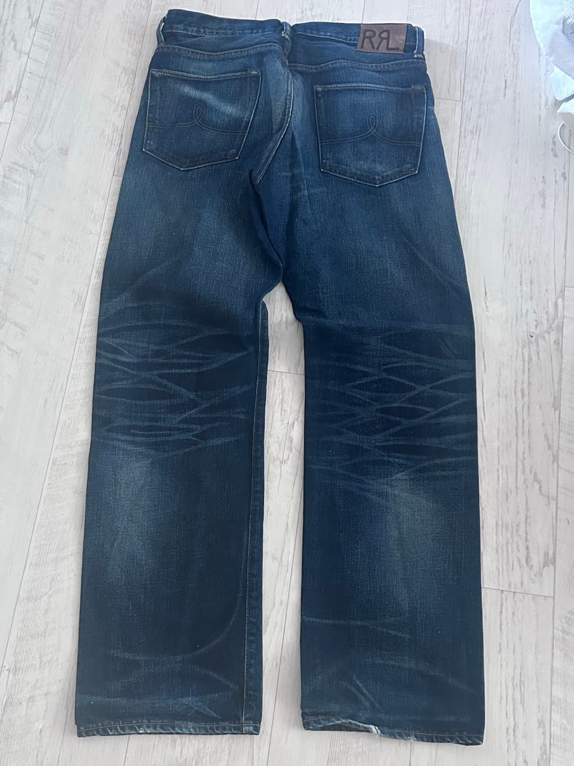 RRL 기빈스 빈티지 파이브 포켓 데님 진 33x34 상품이미지2