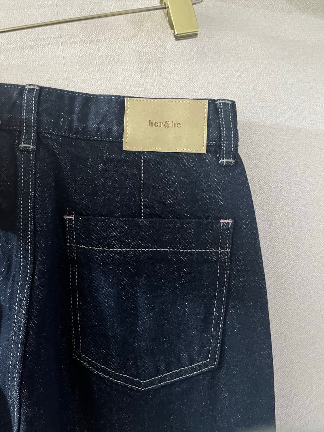 허앤쉬 hershe 핑크라벨생지데님(S) 상품이미지8