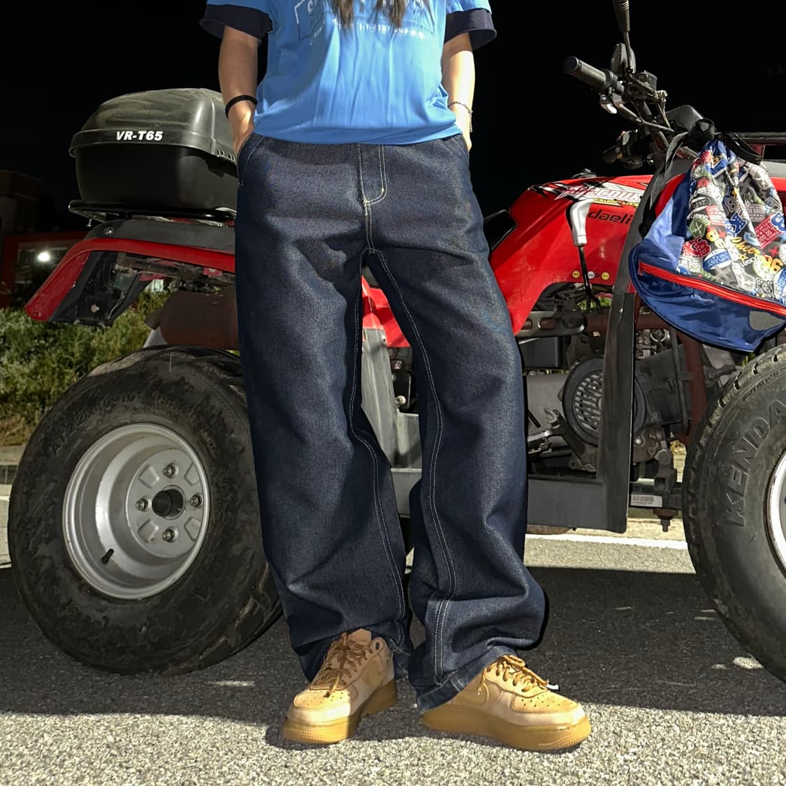 90’s Drunknmunky Denim pants 상품이미지3