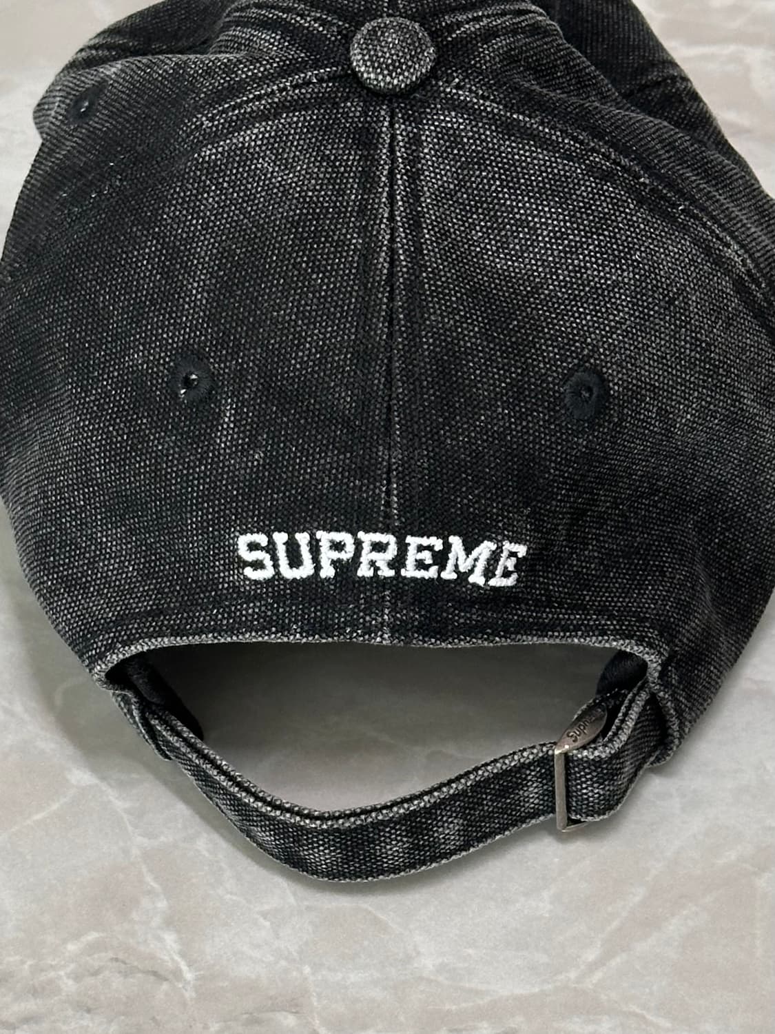 [정품] 슈프림 피그먼트 S로고 - 패널 블랙 - 24FW 상품이미지3