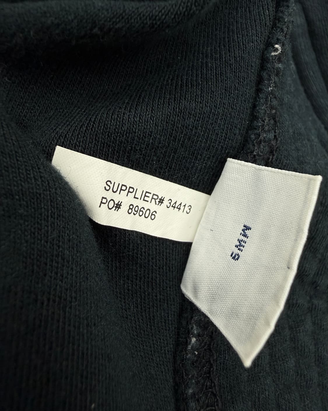 (XL) POLO Ralph Lauren 00s 빅포니 스웻 집업 블랙 상품이미지6