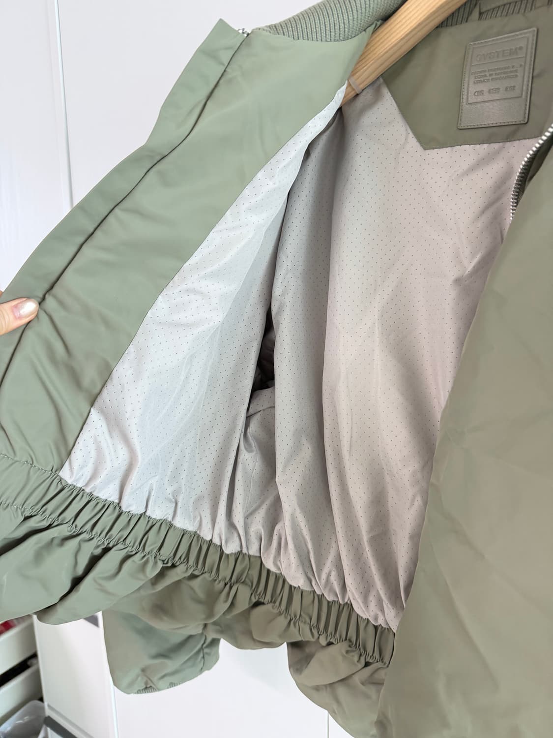 시스템 봄버자켓 상품이미지8