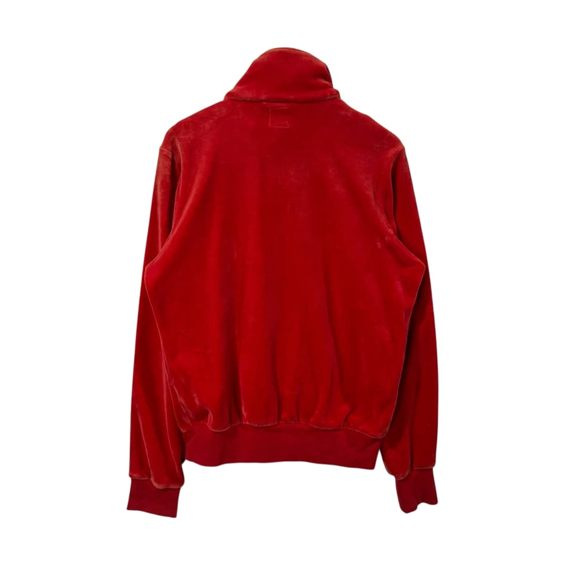 [Adidas] 00s 아디다스 벨벳 트레포일 로고 집업자켓 상품이미지2