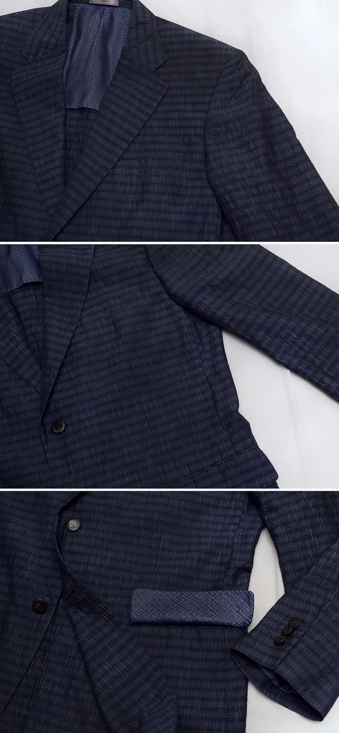 지방시 멀티컬러 시어서커 블레이저 자켓 (41R / 100+) 상품이미지8