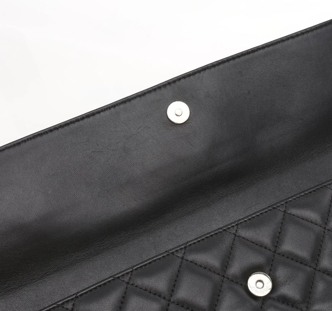 [S급] 샤넬 램스킨 플랩 클러치백 판매합니다!!! 상품이미지10