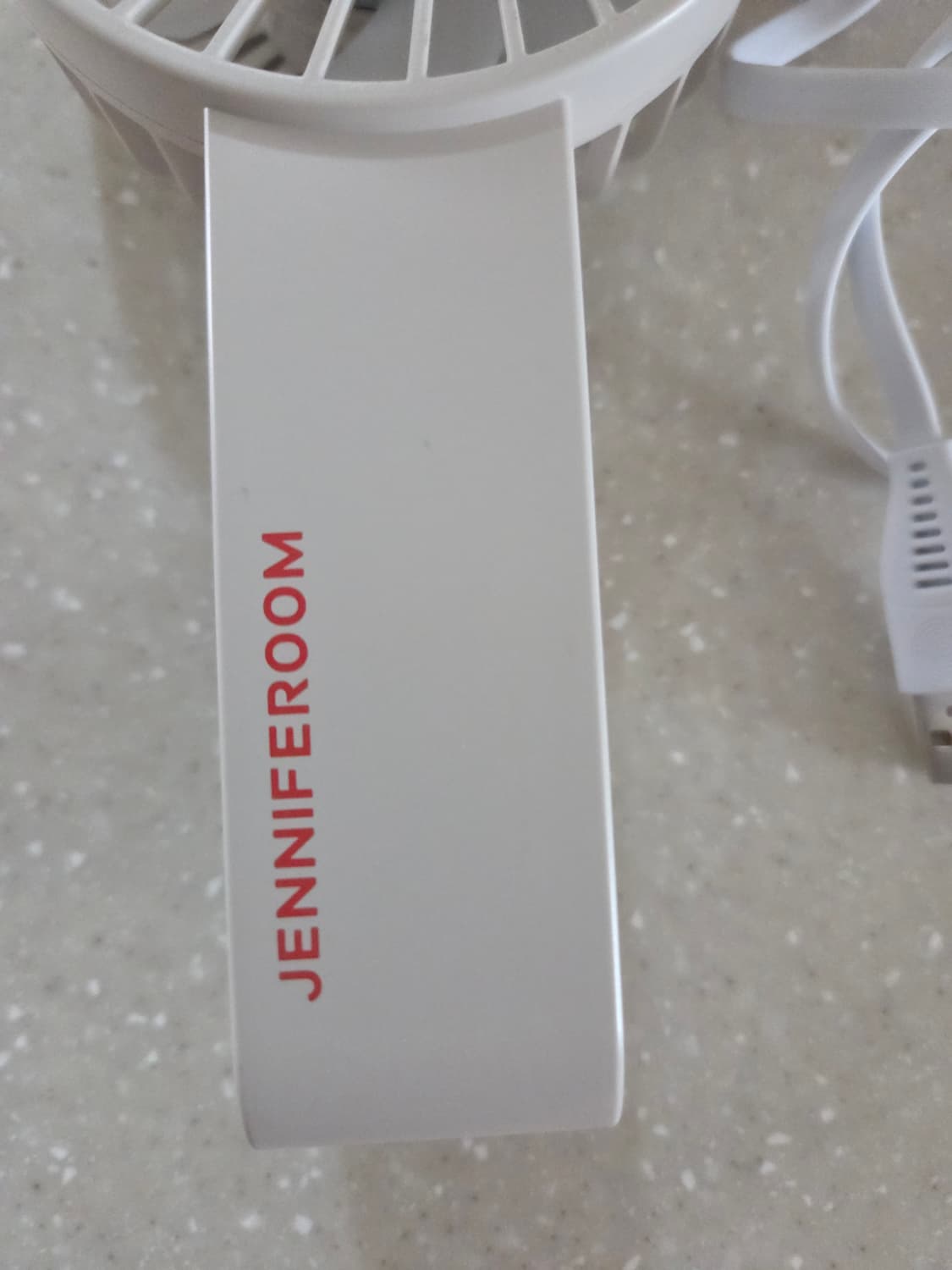 JENNIFEROOM 핸디 선풍기 화이트 상품이미지5