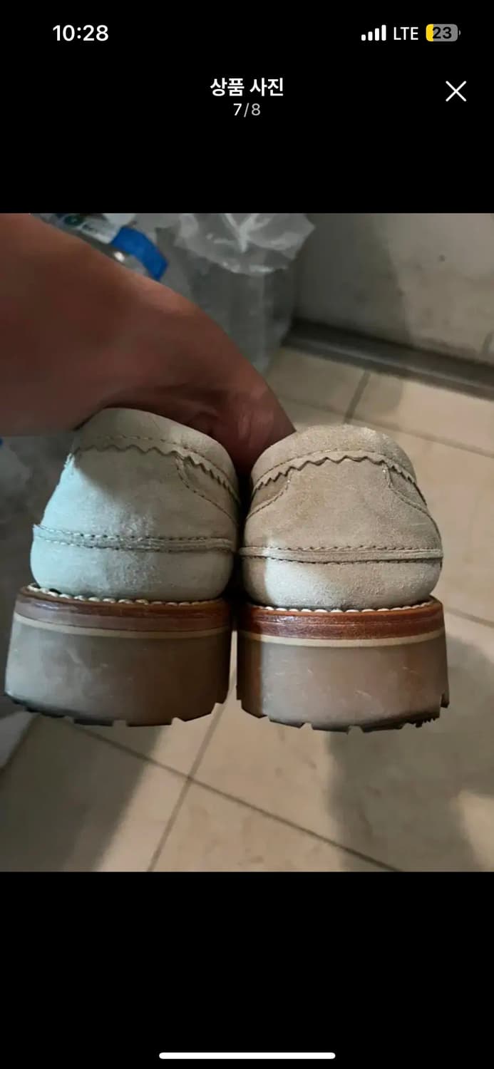 [40] 아워레가시 스투시 코만도 로퍼 베이지 상품이미지2