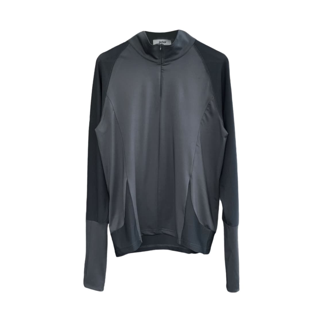 지초이 메쉬 롱슬리브 샤크 그레이 상품이미지1