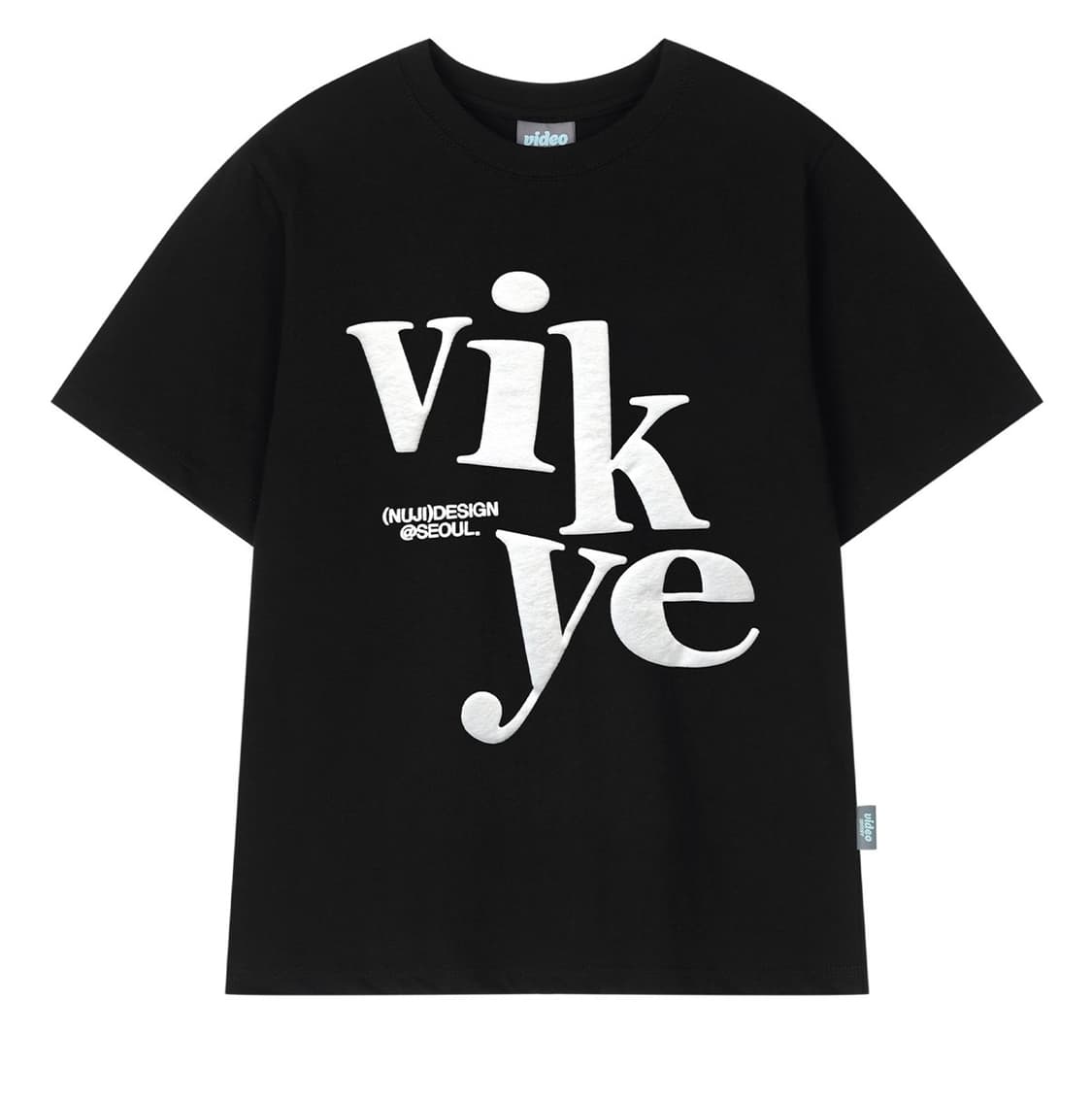 비디오자키 무신사 비키티셔츠 블랙 M 걍새거 상품이미지1