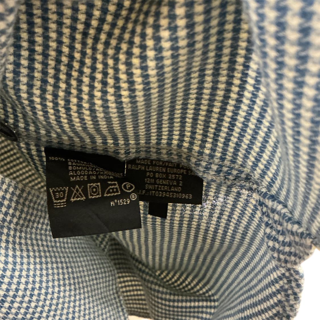 더블알엘 랄프로렌 하운드투스 셔츠 상품이미지3