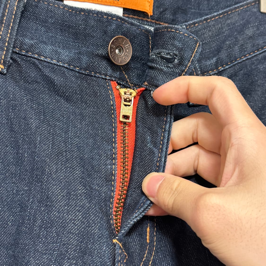 에드윈 505 재팬 데님 청바지 31 / 33 상품이미지5