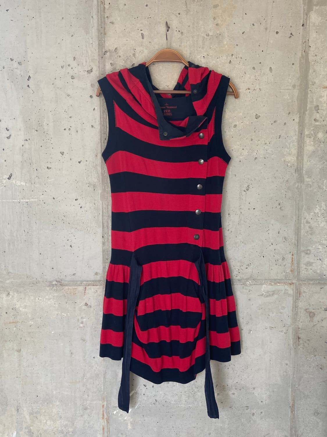 *rare 비비안 웨스트우드 레드라벨 아카이브 후드 원피스 상품이미지1