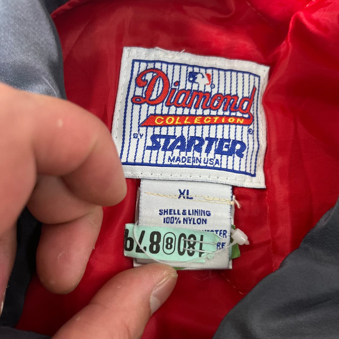 110 스타터 90s 클리블랜드 인디아나 바시티 자켓 상품이미지4