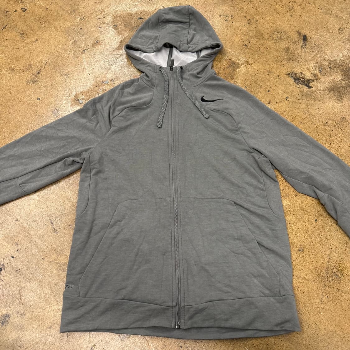 [정품/M] 나이키 후드 집업 그레이 b19 상품이미지3