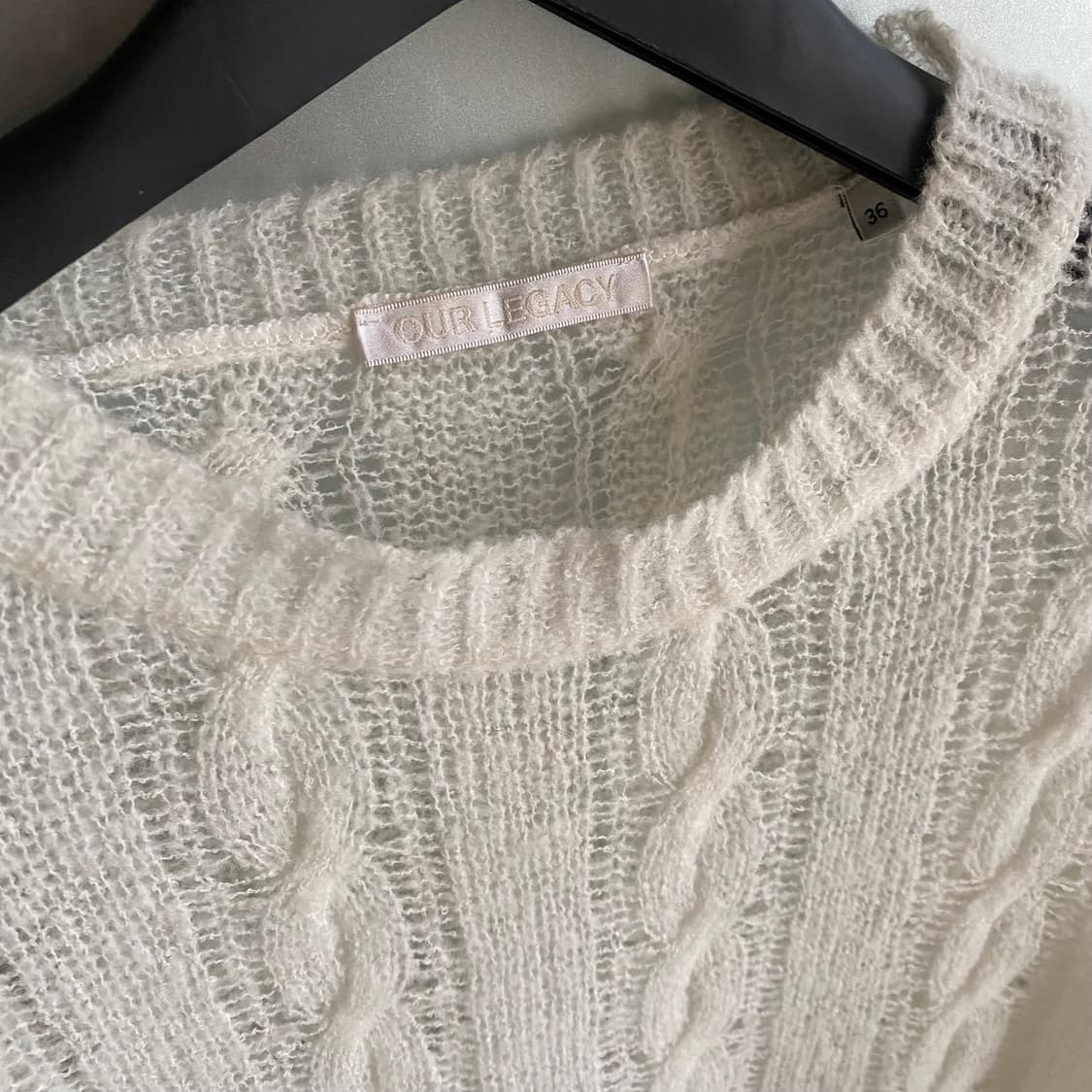 Our Legacy 아워레가시 퍼스트 케이블 니트 상품이미지3