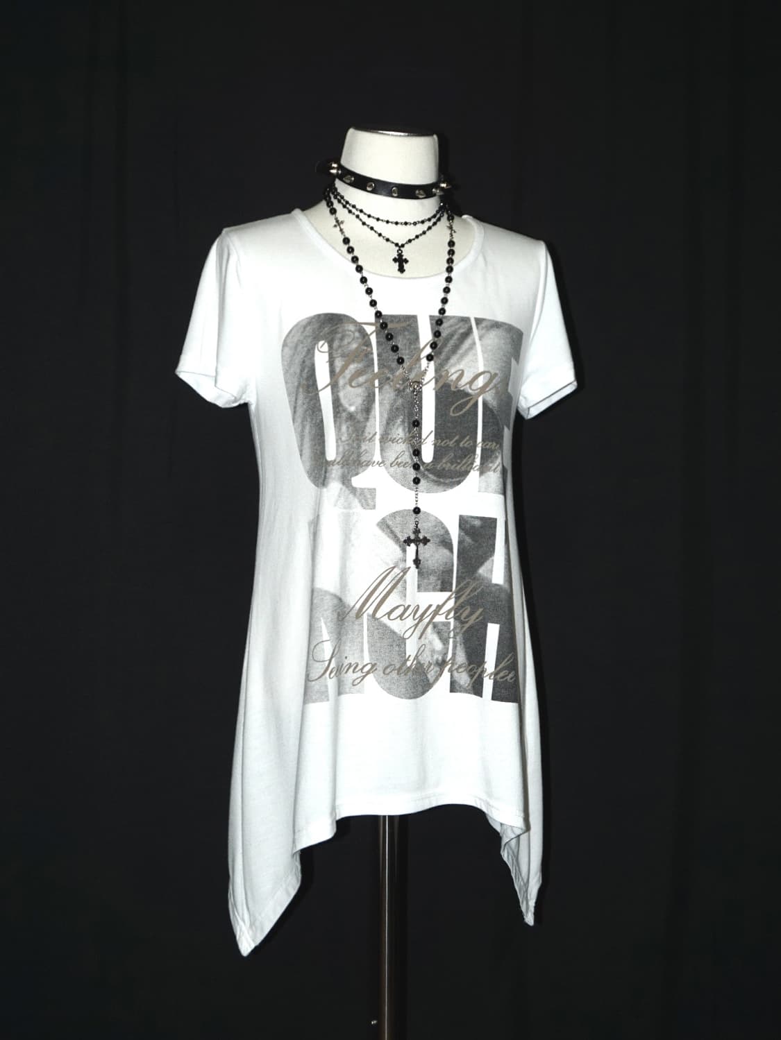 y2k unbalance lettering t  상품이미지2
