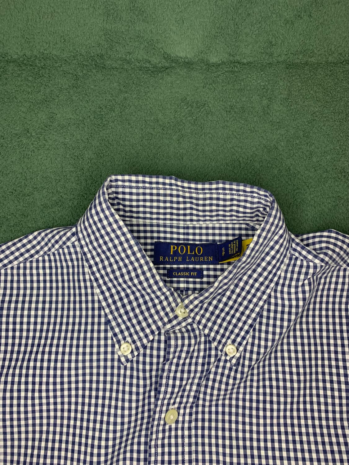 폴로 랄프로렌 깅엄체크 긴팔 셔츠 상품이미지2