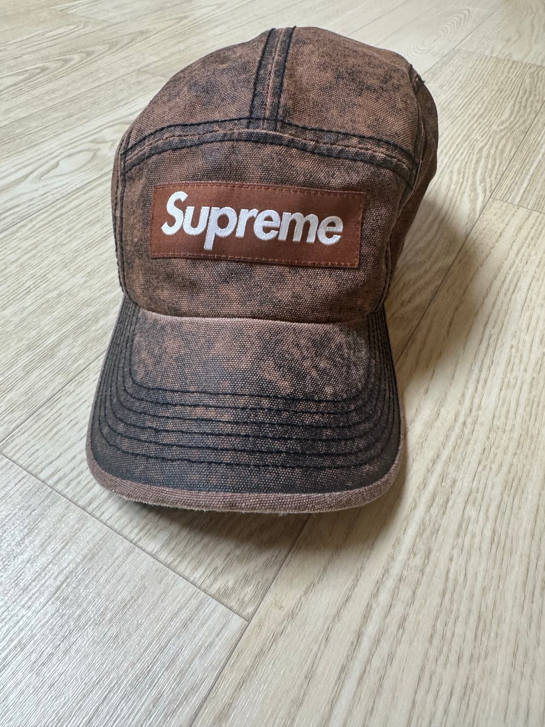 슈프림 워시드 코듀라 캡프캡 러스트 22FW 상품이미지2