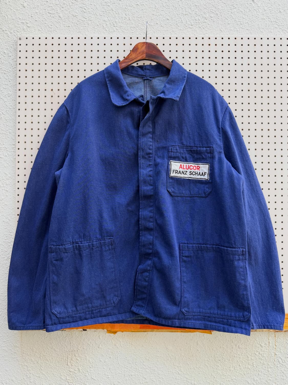 (DEADSTOCK)1970s GERMAN DENIM 데드스탁 워크자켓 상품이미지1
