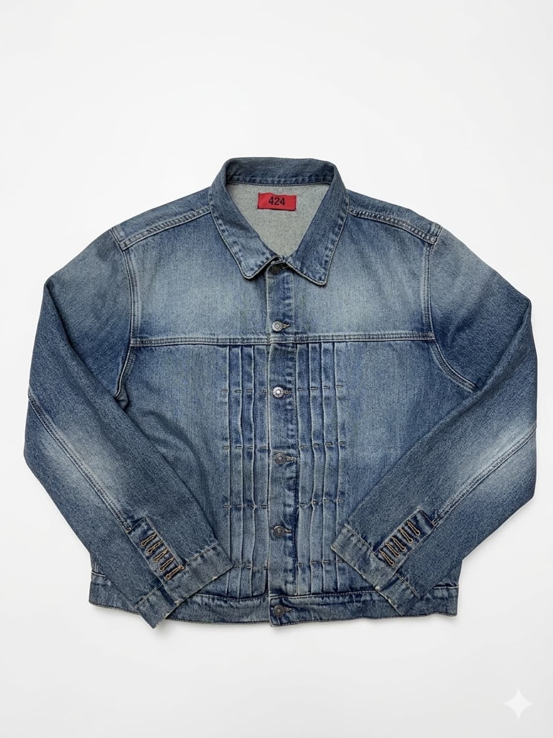 424 데님 인디고 트러커 자켓 50 상품이미지1