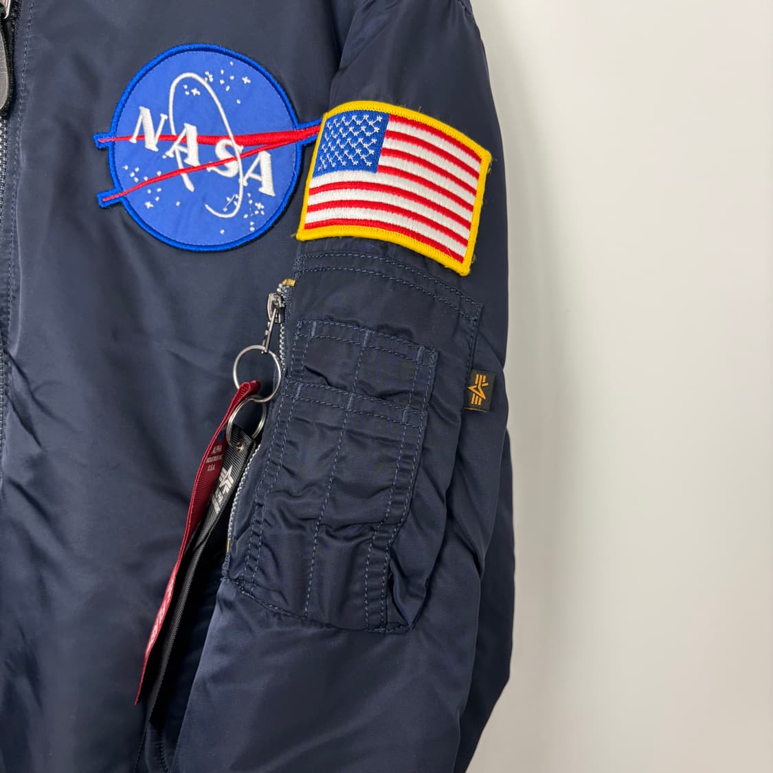 알파인더스트리 나사 ma-1 항공점퍼 자켓 상품이미지5