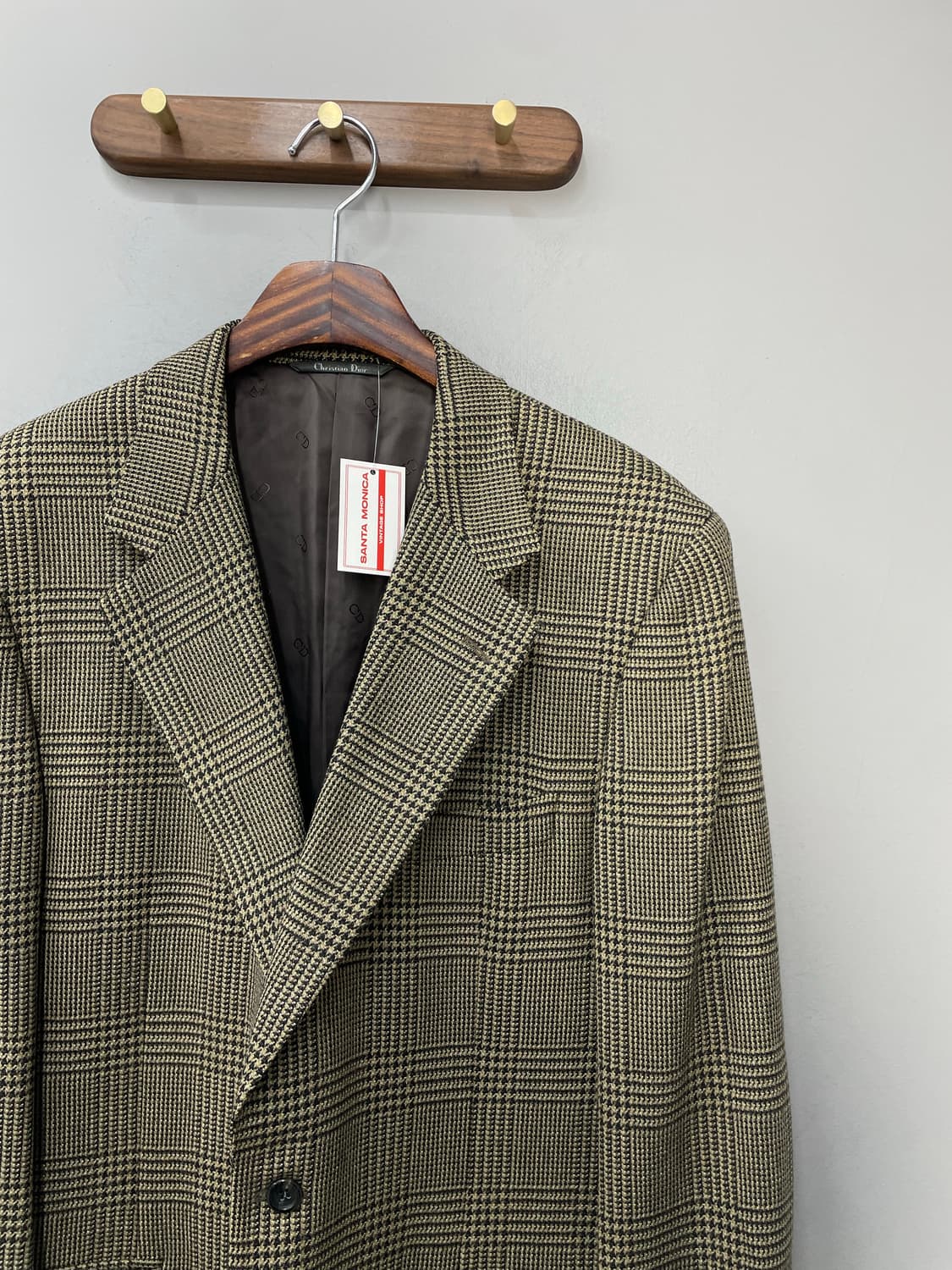 크리스찬 디올 체크 블레이저 자켓 H1766 상품이미지3