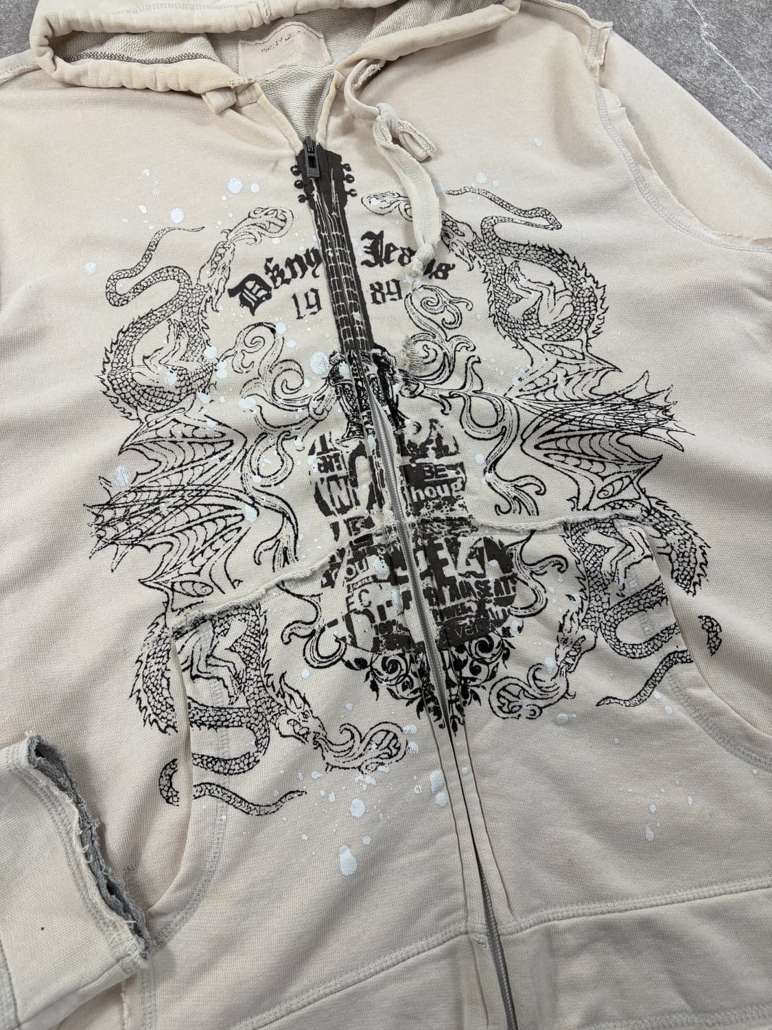 DKNY Vintage Hooded Zip-up    상품이미지2